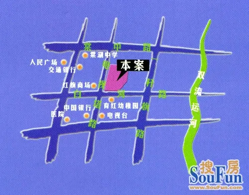 富豪家苑交通图