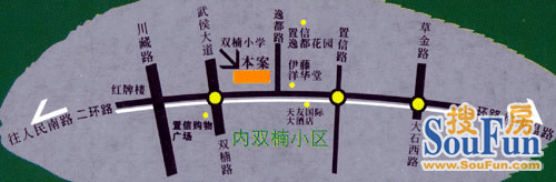 汇景新村二期交通图
