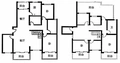 静安河滨花园上海 静安河滨花园 户型图 5室3厅3卫1厨 187.38㎡