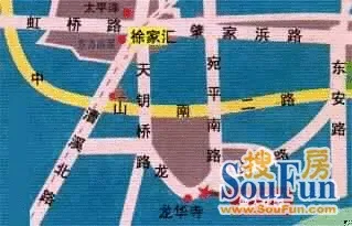 盛大花园交通图