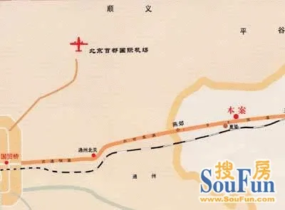 东方比华利花园别墅交通图