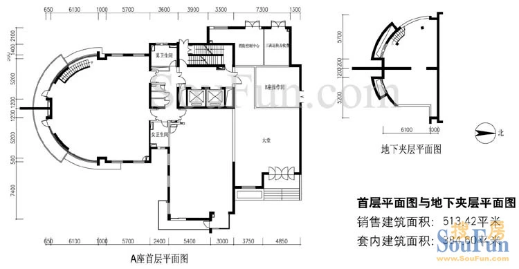 亚运村奥运村地铁10号8号线峻峰华亭235平纯写租