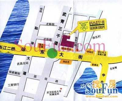时尚欧洲交通图