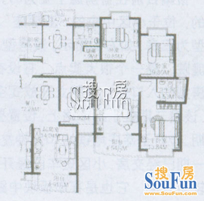 新梅莘苑 0室0厅0卫0厨 123.10㎡