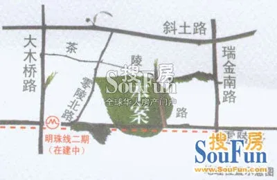 丝庐花语交通图