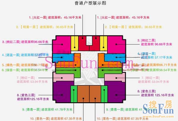 智慧大厦普通户型展示图 0室0厅0卫0厨 0.00㎡