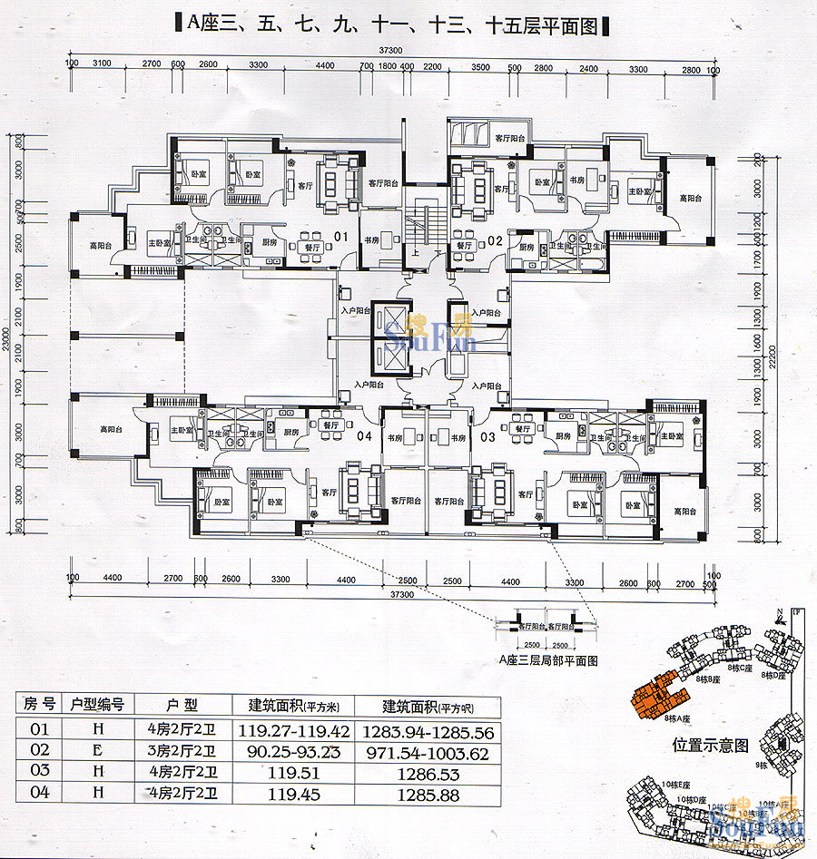 佳兆业可园三期图片相册,户型图,样板间图,装修效果图,实景图-深圳房