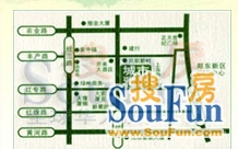 城市雅居交通图