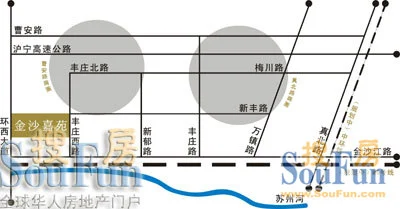 金沙嘉苑交通图