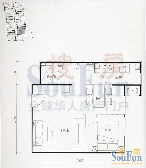 远洋自然户型图