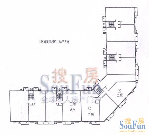 天骄美地平面图 0室0厅0卫0厨 0.00㎡