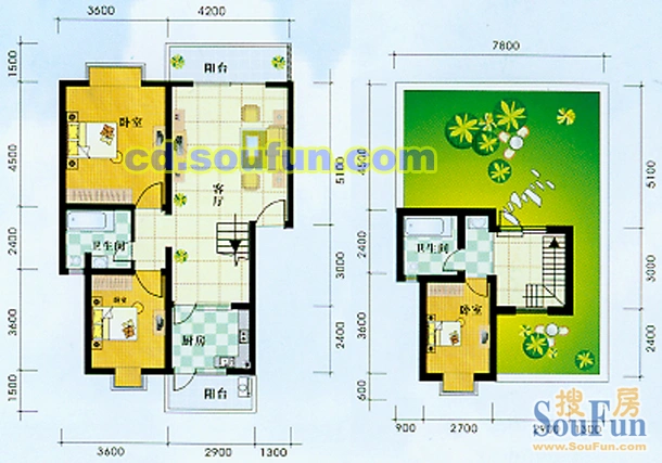府河御景户型图