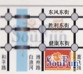 领秀华城交通图 领秀华城交通图