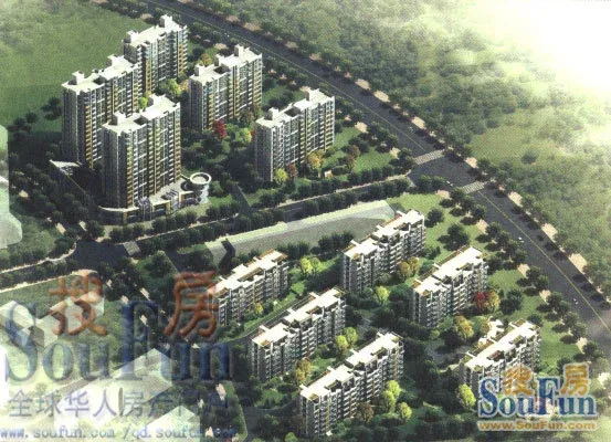 溪谷美寓外景图