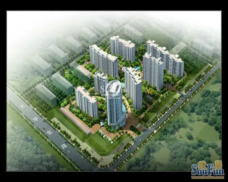 亚辰景院2室2厅1卫南朝向2300.00元/月出租