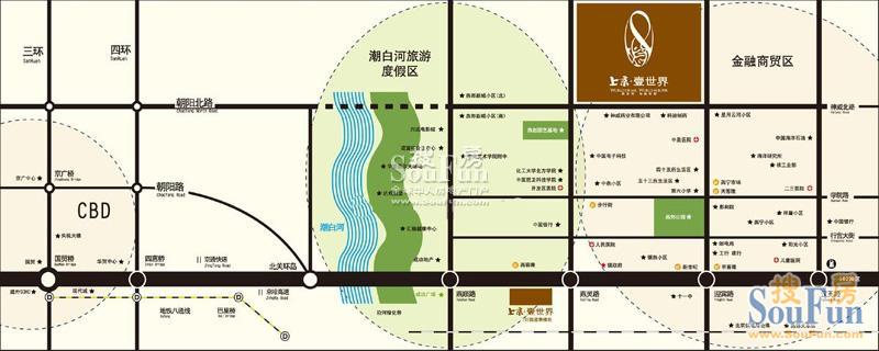 燕京航城交通图