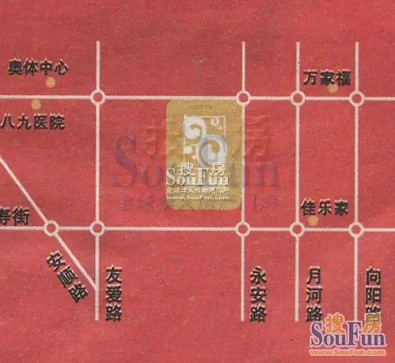 华实小区交通图 华实小区交通图