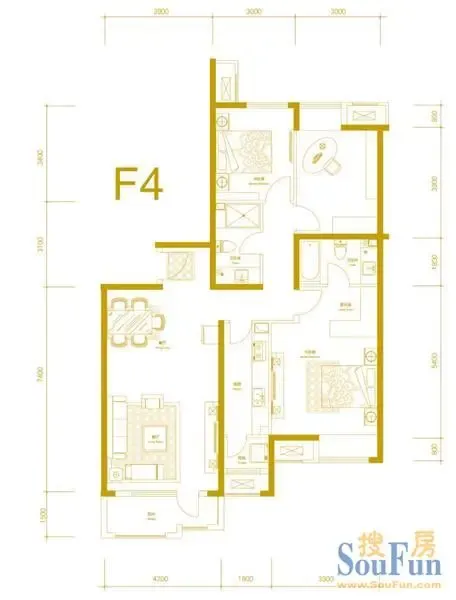 璞瑅的相册-F4户型