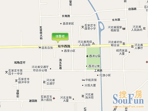 德馨楼交通图