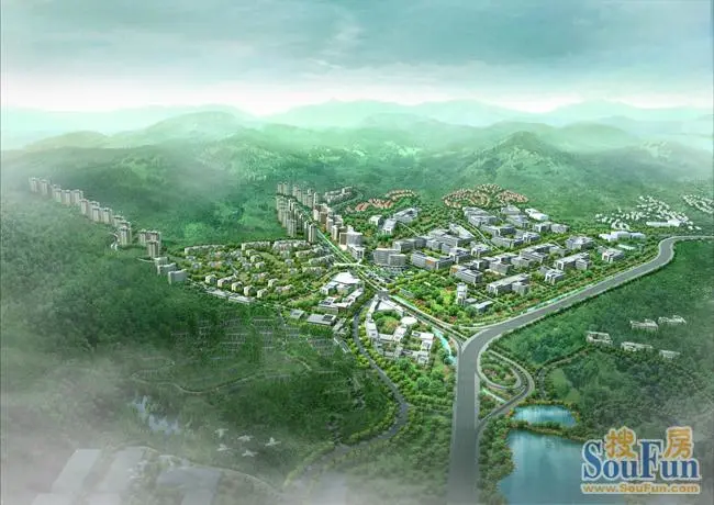 大连天地黄泥川效果图