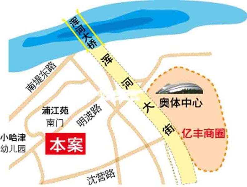 福城阁交通图