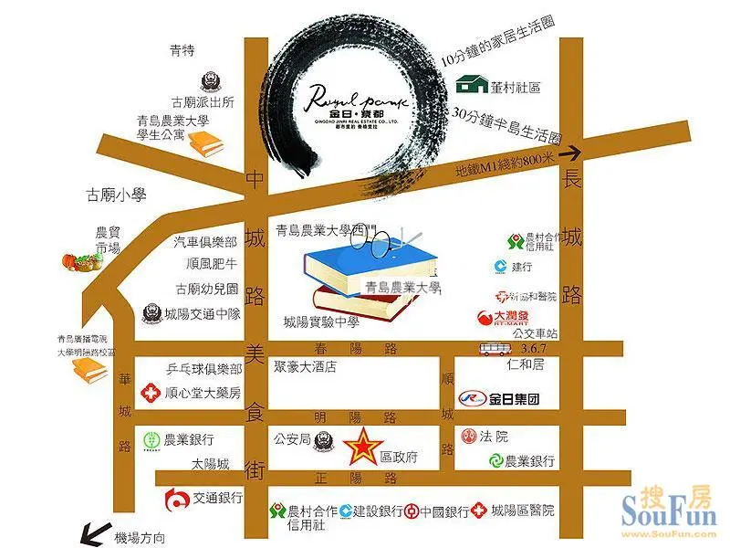 金日紫都交通图