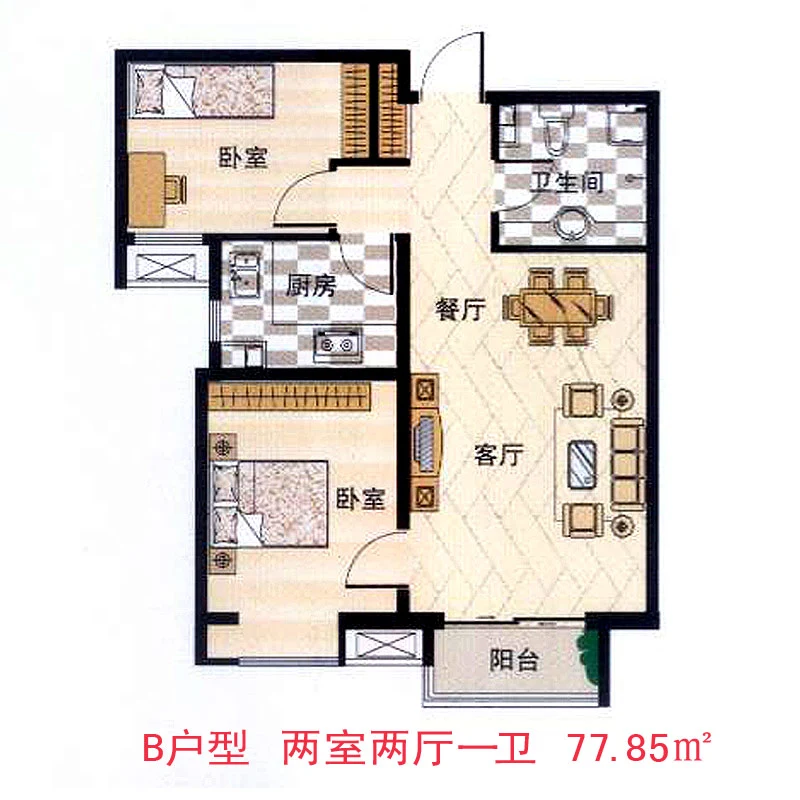 安联青年城户型图