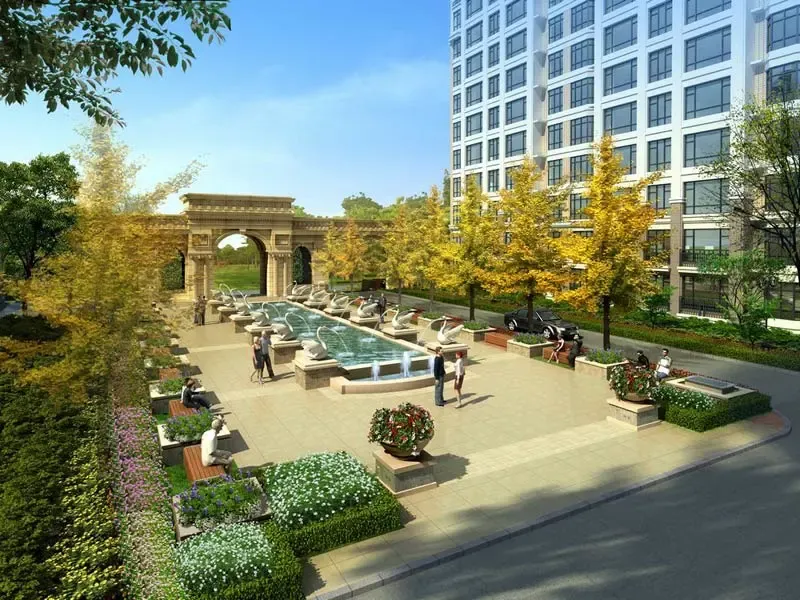 <em>枫丹丽舍</em> 项目的<em>相册</em>-<em>枫丹丽舍</em> 项目广场景观效