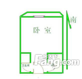 小天竺户型图 1室0厅1卫1厨 0.00㎡