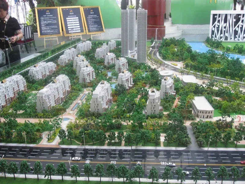 名流公馆的相册-名流公馆售楼处沙盘(2011.5) 