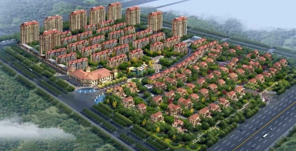 聊城看轻济南一楼盘经济圈融入轨站小时周边宜州市别墅区图片