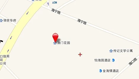 澳门花园交通图