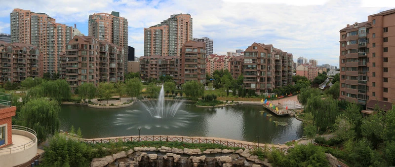 大西洋新城全景实景图2011.11