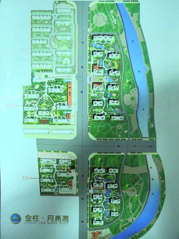 金柱·月亮湾规划图
