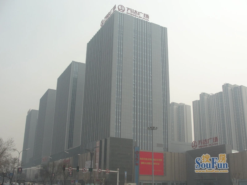 实景图:唐山万达写字楼a塔实景图(2012-3-22)
