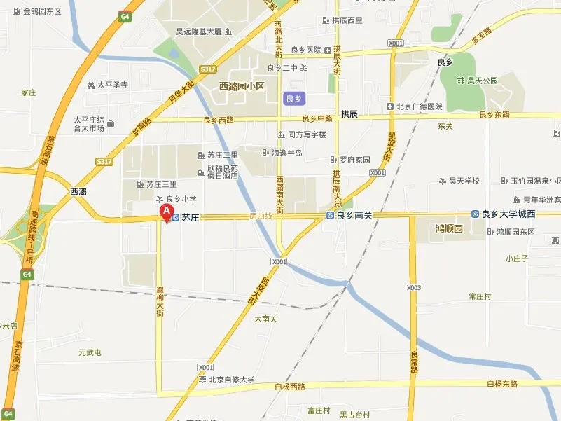 曦城国际交通图