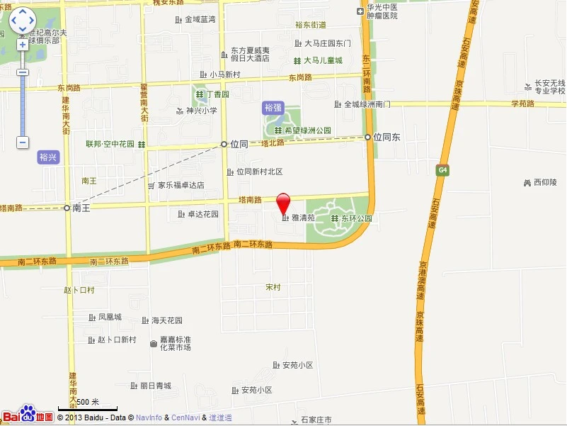 雅清苑交通图