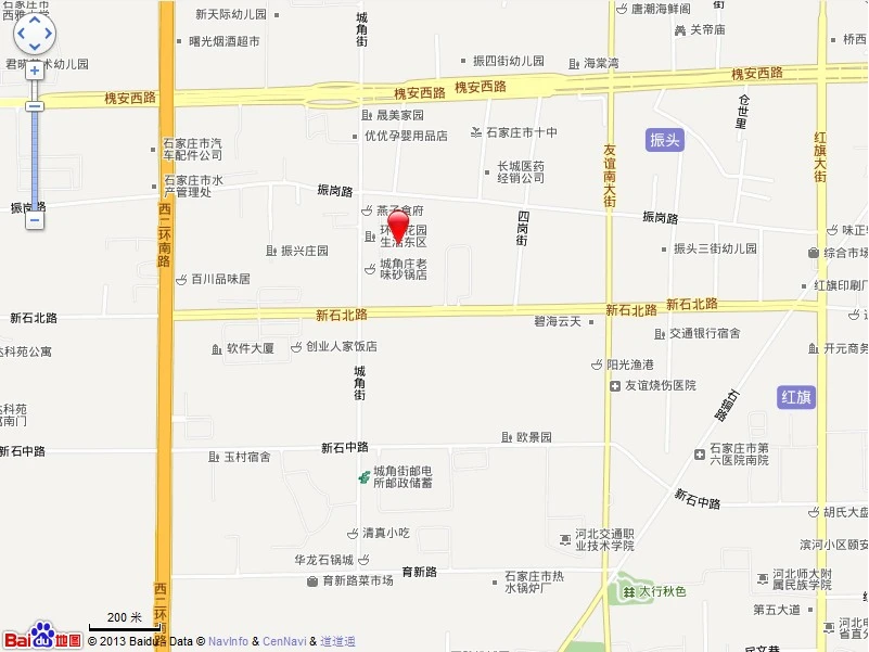 环城花园交通图