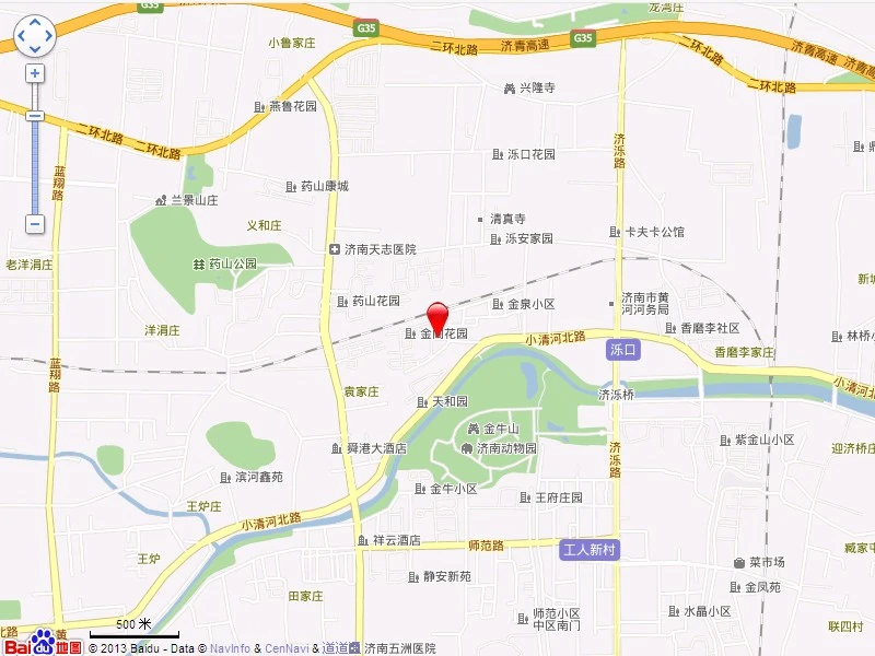 金阁花园交通图