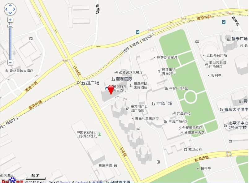 颐和国际交通图