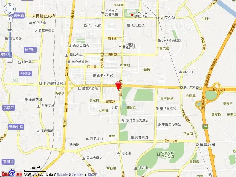 华晨世纪广场交通图