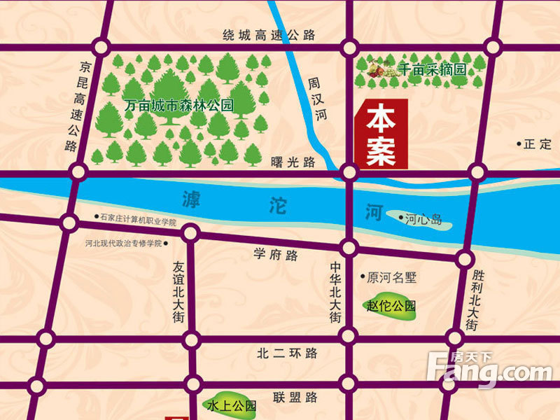 紫金蓝湾交通图