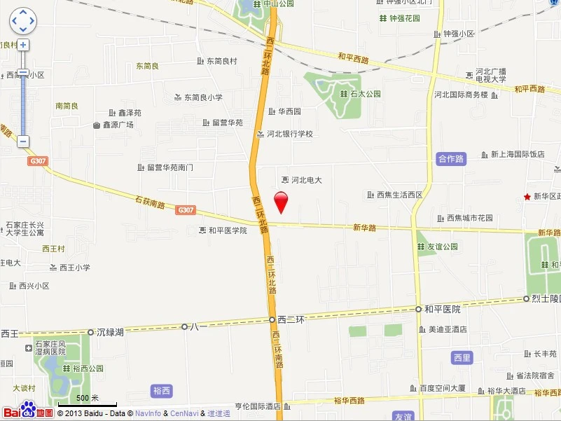 电建生活区交通图