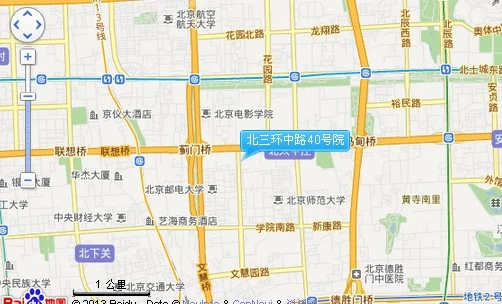 北三环中路40号院交通图