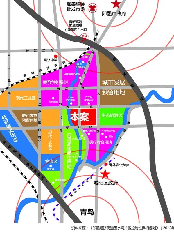 交通图:区位图
