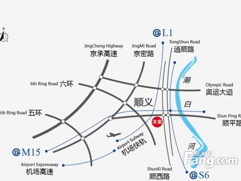 中建国际城交通图