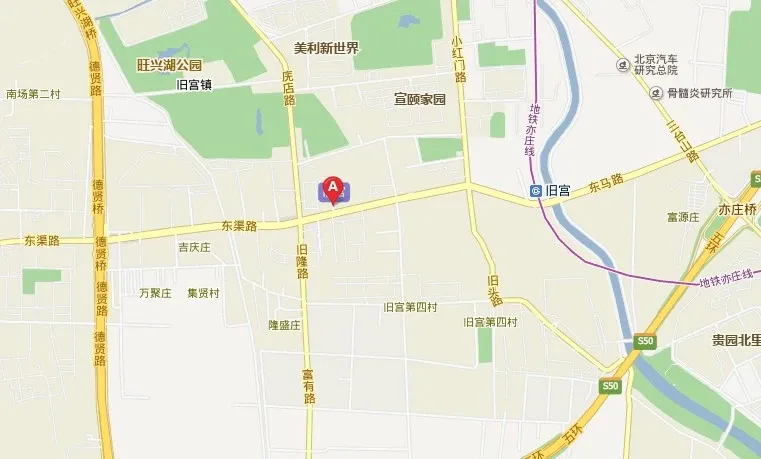 佳和园新区交通图