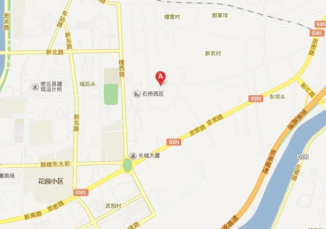石桥小区交通图