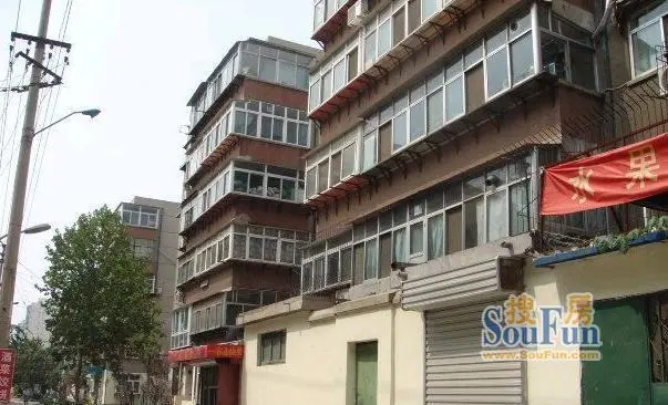 岔路街人民银行宿舍配套图