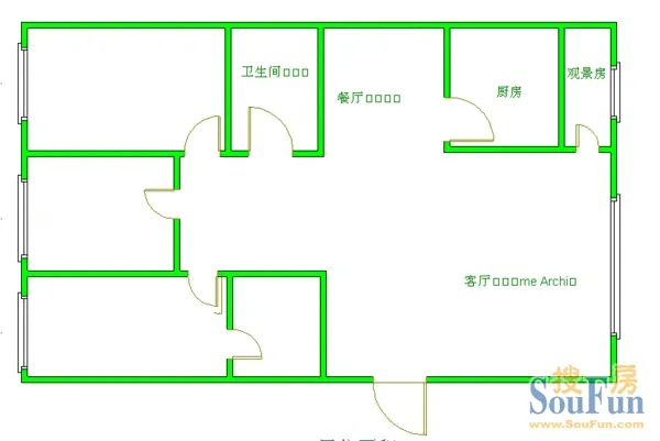 启明西路153号院启明西路153号院 户型&nbsp;2室2厅1卫1厨 0.00㎡